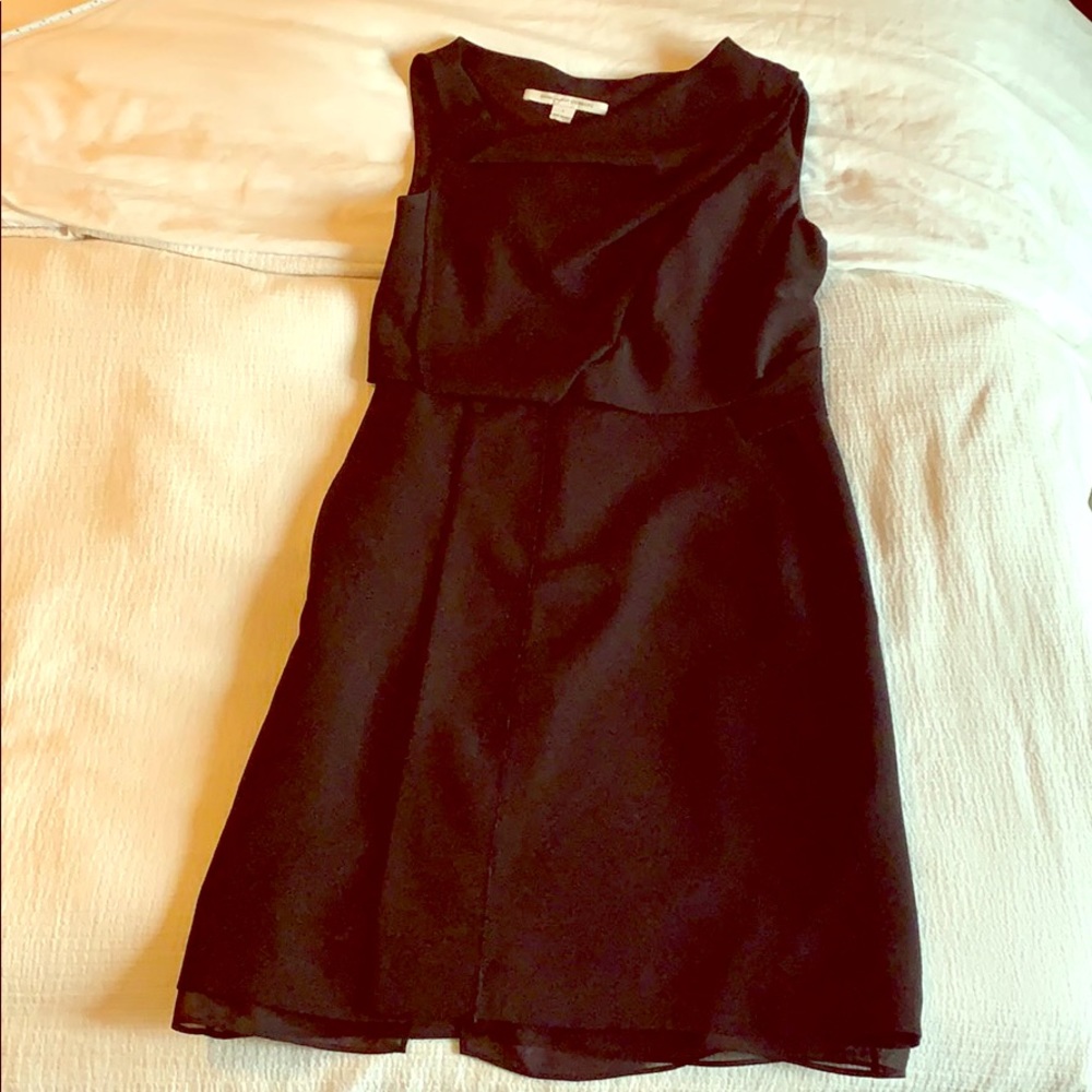 DVF little black dress